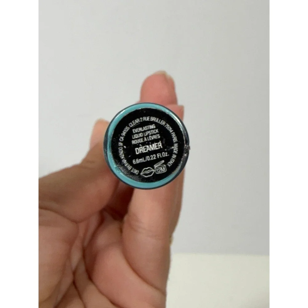 Kat Von D Everlasting Liquid Lipstick Dreamer Neon Aqua Blue Matte 0.22oz